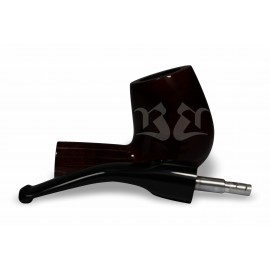 Cachimbo Bertoldi Elite Vermelho Curvo Filtro Permanente